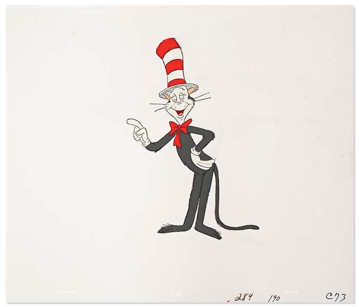 ''Cat in the Hat'' Animation Cel