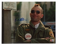 Robert De Niro Signed 14 x 11 Photo from Taxi Driver -- From the Recent KLF Sports Private Signing, With Beckett Hologram COA