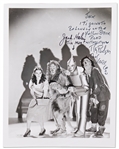 Ray Bolger and Jack Haley Signed Wizard of Oz 8 x 10 Publicity Still