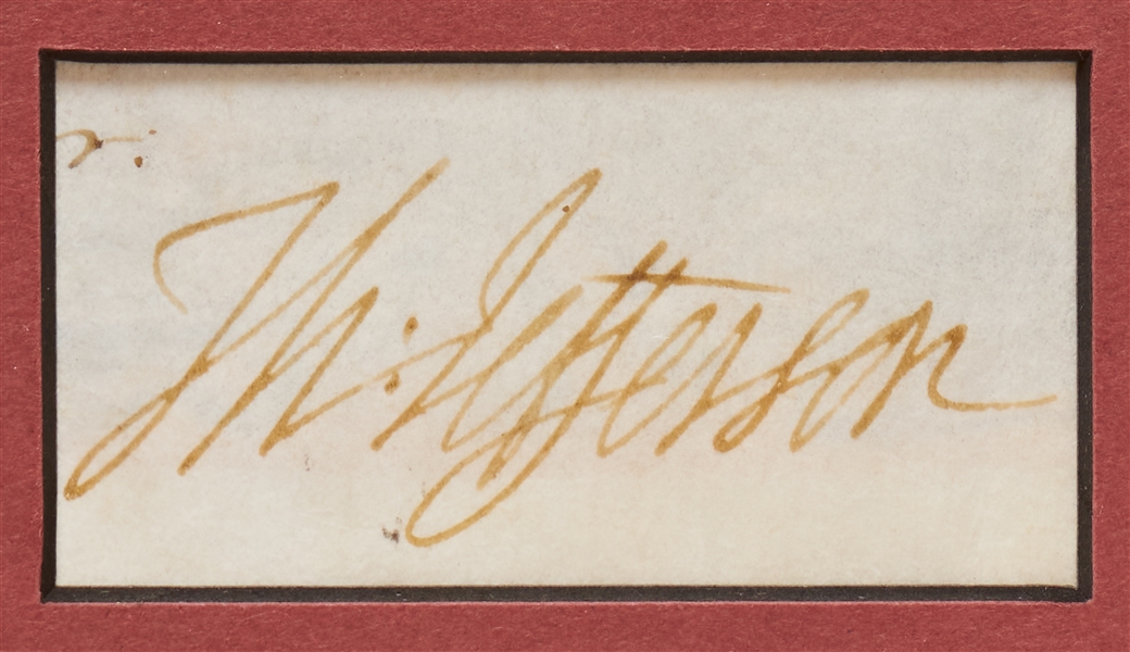 Thomas Jefferson Signature