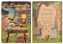 Walt Disney Signed Cinderella Book