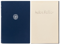 Helen Keller Signed First Edition of Helen Keller / Sketch for a Portrait -- Without Inscription