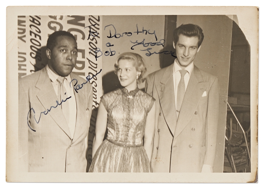 Charlie Parker Rare Signed Photo -- With Epperson COA