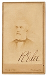 Robert E. Lee Signed CDV Photo -- With Bold, Clear Signature