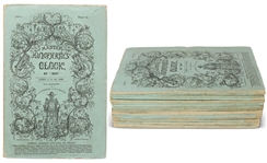 "Master Humphreys Clock" by Charles Dickens, Published in Original 20 Monthly Parts -- From the Charles Niven Collection