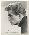James Dean Signed 8 x 10 Silver Gelatin Photo -- Without Inscription