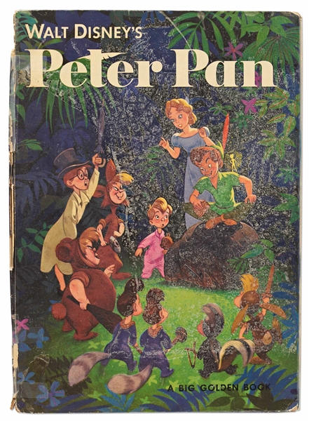 Walt Disney Signed ''Peter Pan'' Book -- With Phil Sears COA