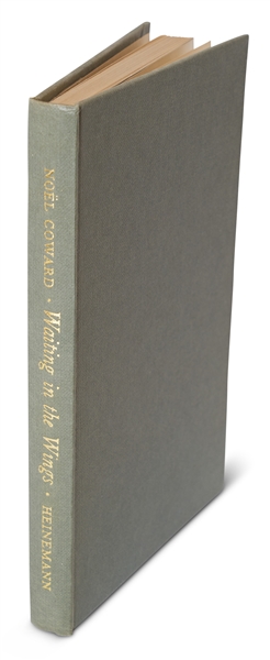 Noel Coward Signed First Edition of ''Waiting in the Wings'', Inscribed ''To My Darling Chums'' -- From the Collection of David Niven