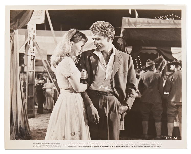 Silver Gelatin 8'' x 10'' Photo of James Dean and Julie Harris from ''East of Eden''