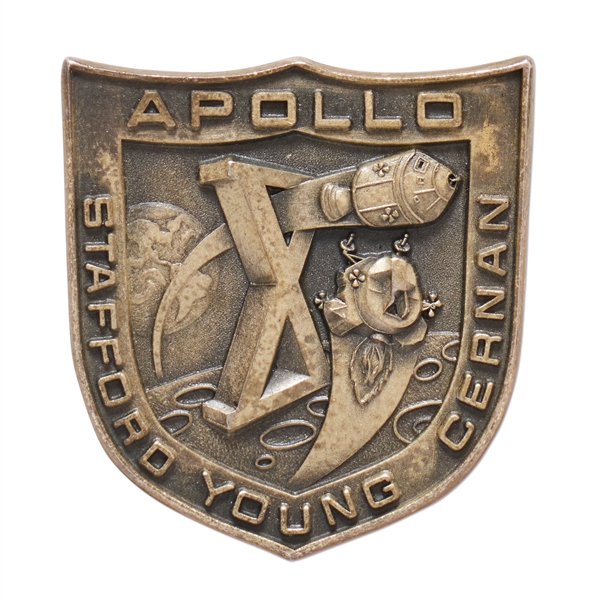 Apollo 10 Flown Robbins Medallion -- From the Personal Collection of Astronaut Story Musgrave and With His LOA