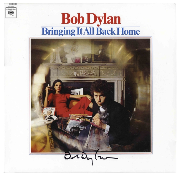 Bob Dylan Signed Album ''Bringing It All Back Home'' -- With Jeff Rosen & Roger Epperson COAs