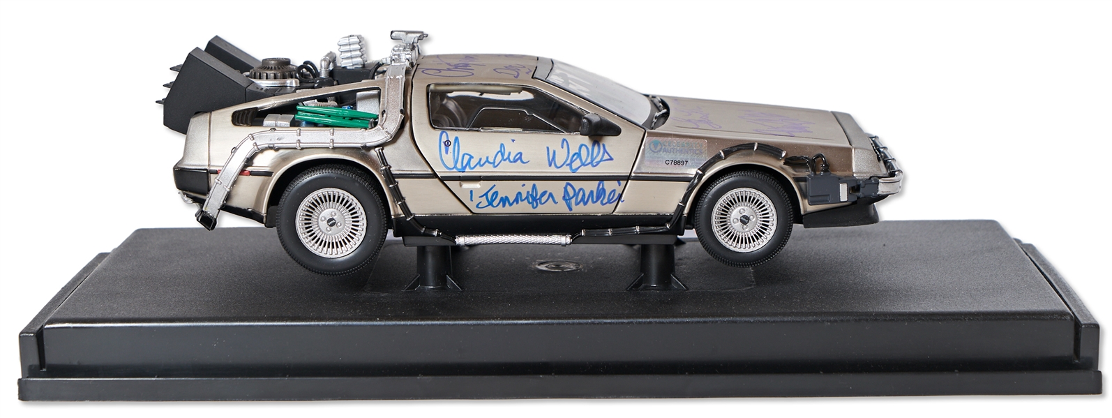 ''Back to the Future'' Cast-Signed DeLorean Including Michael J. Fox Signature