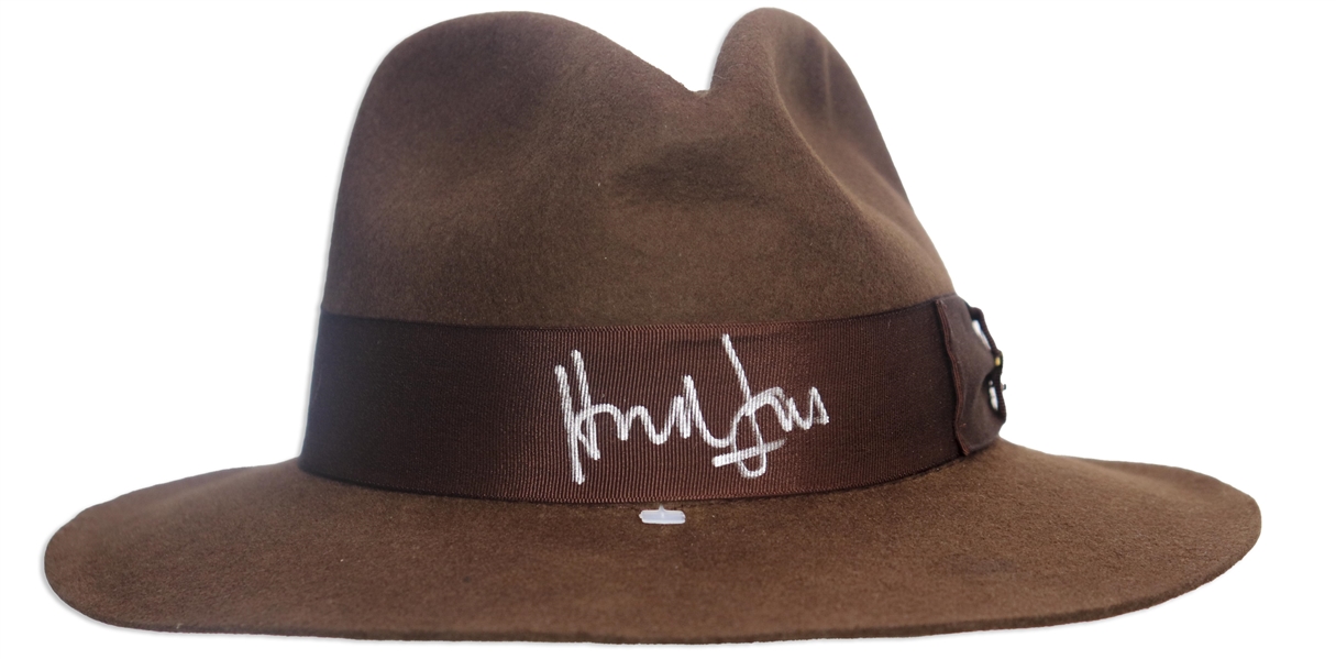 Harrison Ford Signed Indiana Jones Fedora -- With Beckett COA