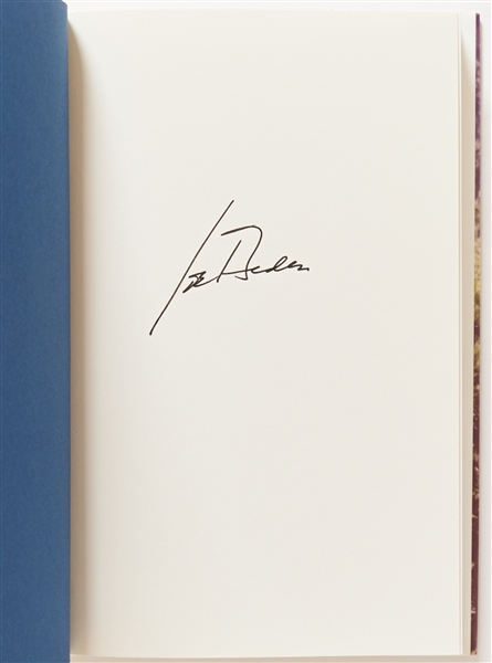 Joe Biden Signed First Edition of His Year-Long Memoir, ''Promise Me, Dad'' -- With PSA/DNA COA