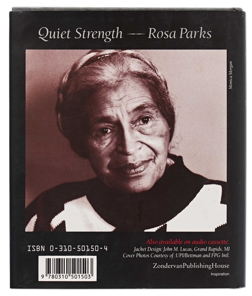 Rosa Parks Signed First Edition of Her Memoir ''Quiet Strength'' -- Near Fine Condition in Original Dust Jacket