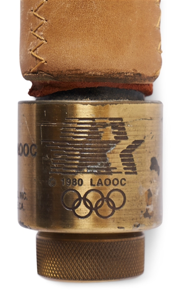 Olympic Relay Torch Used in the 1984 Los Angeles Summer Games