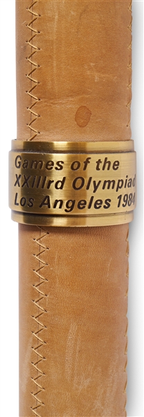 Olympic Relay Torch Used in the 1984 Los Angeles Summer Games