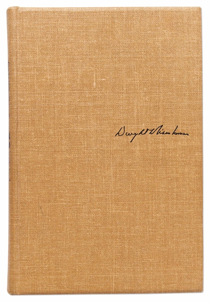 Dwight D. Eisenhower Signed D-Day Speech From the Limited Edition of ''Crusade in Europe'' -- Additionally Signed by Eisenhower on the Limitation Page