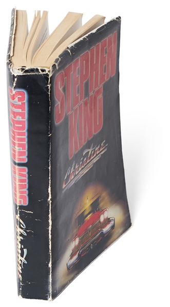 Rare Stephen King Signed Uncorrected Book Proof of ''Christine''