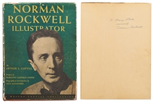 Norman Rockwell Signed First Edition of Norman Rockwell Illlustrator