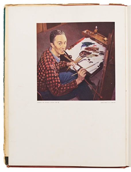 Norman Rockwell Signed First Edition of ''Norman Rockwell Illlustrator''