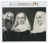 Audrey Hepburns Personally Owned Photo From The Nuns Story -- Taken by Photographer Pierluigi Praturlon, Measuring 9.5 x 11.75 -- Encapsulated by CAG