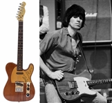 Keith Richards Custom Guitar Signed & Stage-Played With the Rolling Stones During the Some Girls Recording Sessions, Tour & Videos -- With Resolution Photomatching