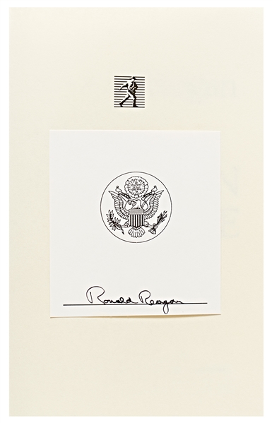 Ronald Reagan Signed First Edition of His Autobiography ''An American Life'' -- With PSA/DNA COA