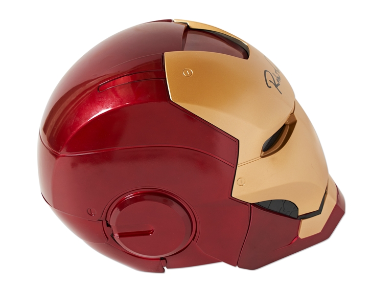 Robert Downey Jr. Signed ''Iron Man'' Helmet -- With Beckett Hologram COA