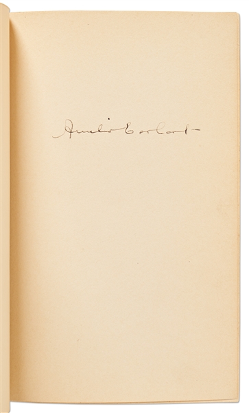 Amelia Earhart Signed First Edition of ''The Fun of It'', Without Inscription -- With Kenneth Rendell COA