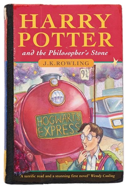 First Edition, First Printing Hardback of ''Harry Potter and the Philosopher's Stone'' by J.K. Rowling -- One of Only 500 Copies, the Book That Started It All