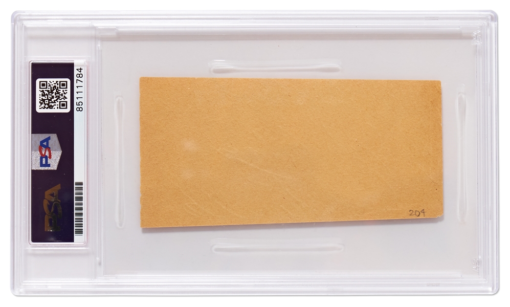 Jackie Robinson Signature -- Encapsulated by PSA/DNA