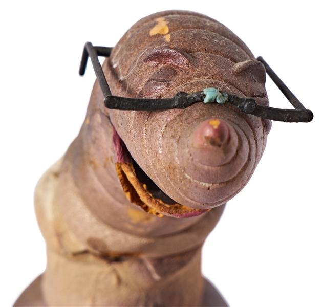 ''James and the Giant Peach'' Screen-Used Earthworm Puppet with Animator's COA