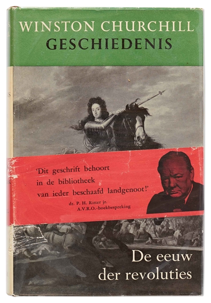 Winston Churchill Signed First Dutch Edition of His Classic Work, ''A History of the English-Speaking Peoples'' -- Without Inscription