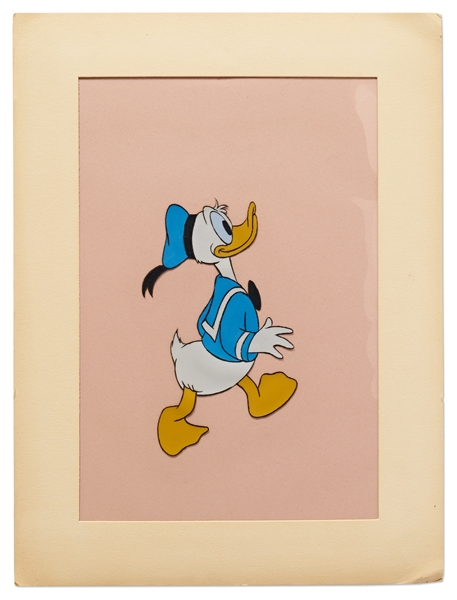 Disney Animation Screen-Used Cel of Donald Duck