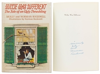 Norman Rockwell Signed First Edition of His Book, Willie Was Different: The Tale of an Ugly Thrushling