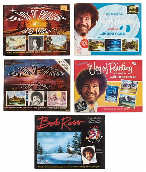 Bob Ross Signed ''The Joy of Painting Volume III with Bob Ross''