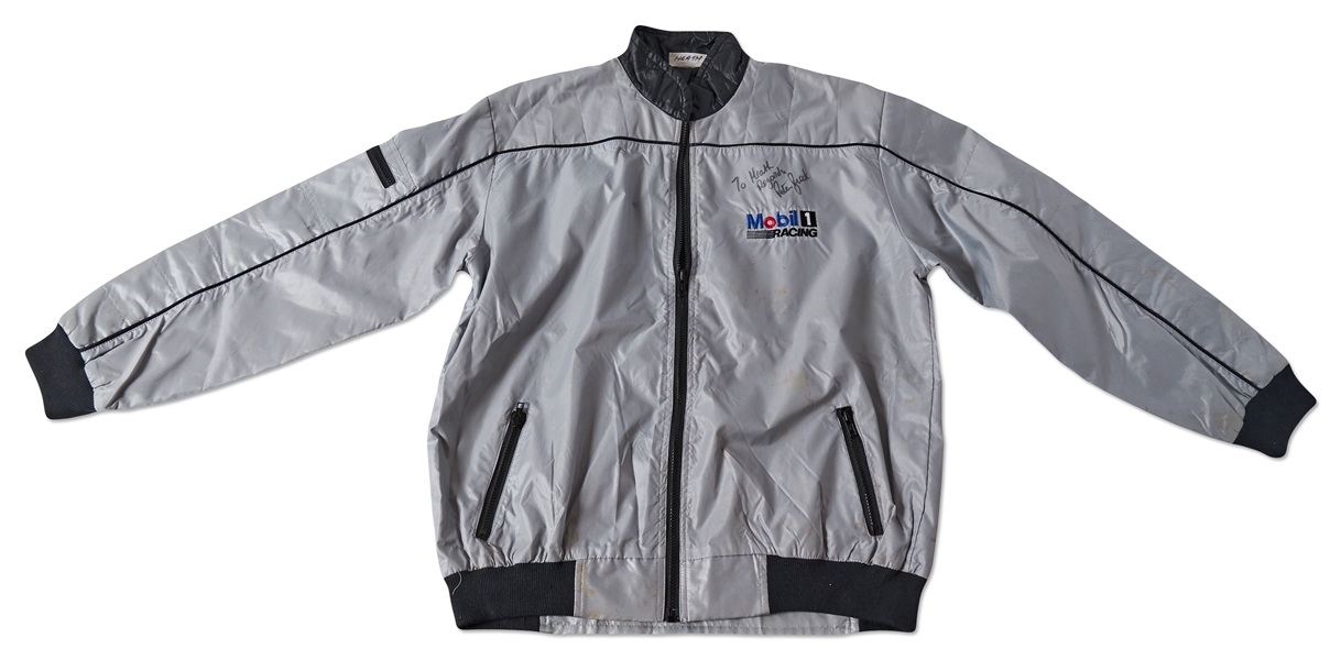 Heath Ledger Personally Owned & Worn Auto Racing Jacket -- With LOA from Heath's Father, Kim Ledger