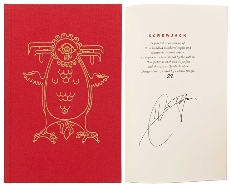 Hunter S. Thompson Signed First Edition of ''Screw-Jack'' -- Number 22 in the Limited Edition of 300