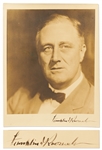 Franklin D. Roosevelt Signed Photograph Measuring 7.875 x 10