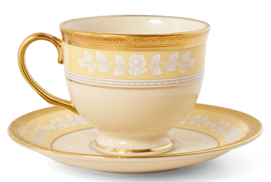 Bill Clinton 200th Anniversary White House China Tea Cup & Saucer