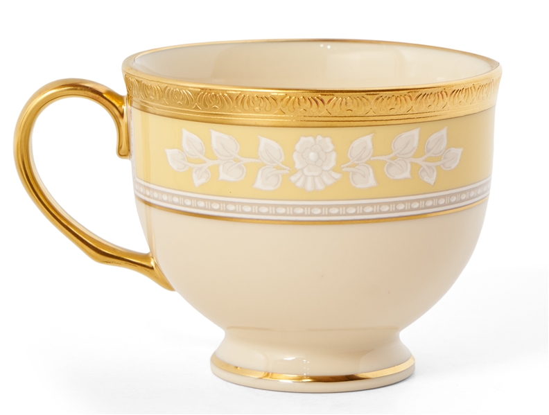 Bill Clinton 200th Anniversary White House China Tea Cup & Saucer