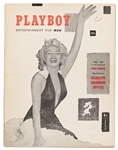 First Issue of Playboy from December 1953 with Marilyn Monroe on the Cover