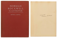 Norman Rockwell Biography Signed -- Fully Illustrated 1946 Edition of Norman Rockwell Illustrator Signed Clearly by Rockwell