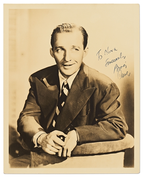 Bing Crosby 8'' x 10'' Signed Photo -- With PSA/DNA COA