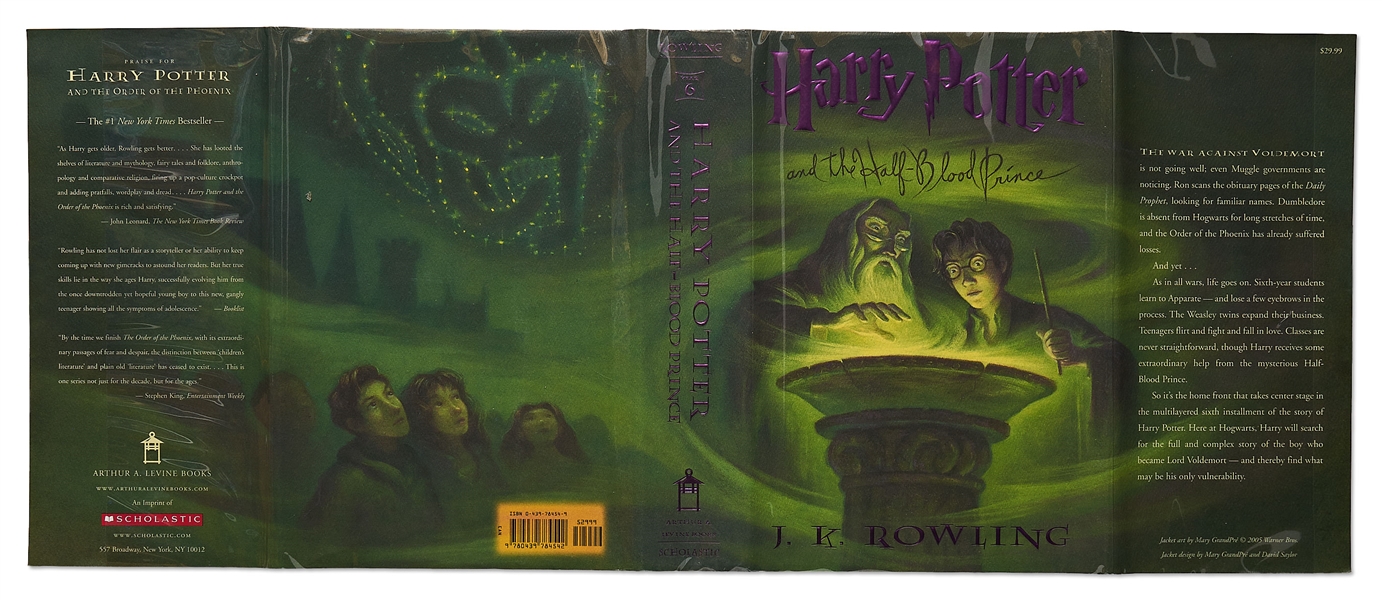 ''Harry Potter and the Half-Blood Prince'' -- First American Edition, First Printing