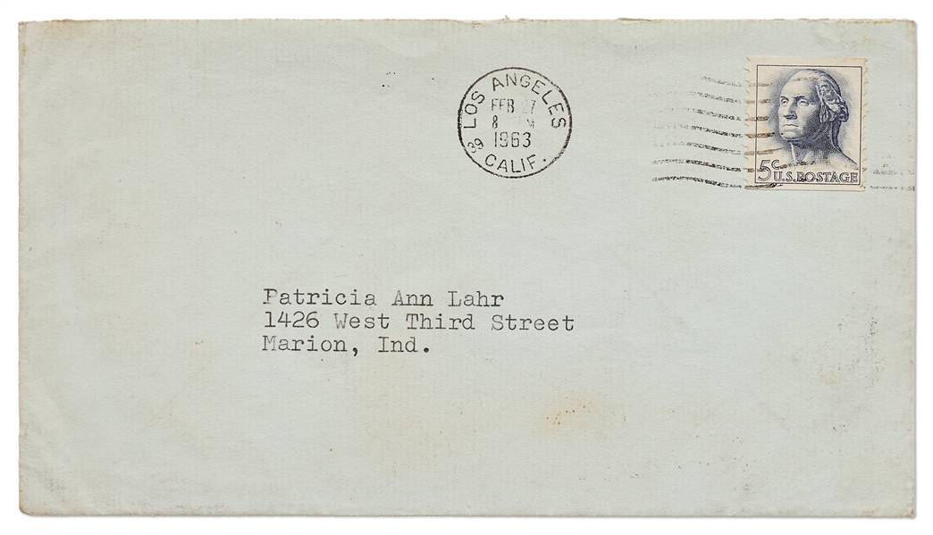 Joan Crawford Typed Letter Signed -- ''...Thank you so much for your thoughtfulness and your friendship. I am deeply grateful. Bless you...''