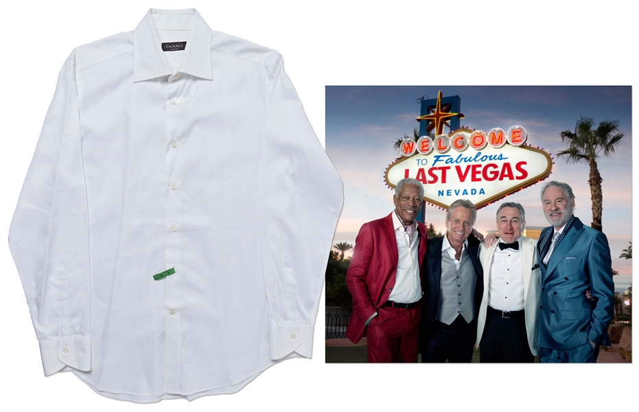 Screen Luminary And Two Time Oscar Winner Michael Douglas'  Screen-Worn Shirt From ''Last Vegas''