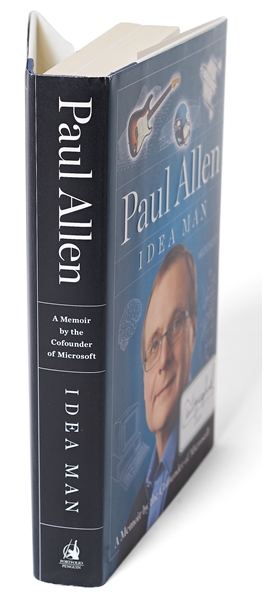 Paul Allen Signed First Edition of His Memoir ''Idea Man'' -- Uninscribed