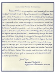 Alexander Butterfield Autograph Manuscript Signed Regarding Watergate and President Nixons Involvement -- ...Nixon, in my opinion, most assuredly knew about the first Watergate break-in...